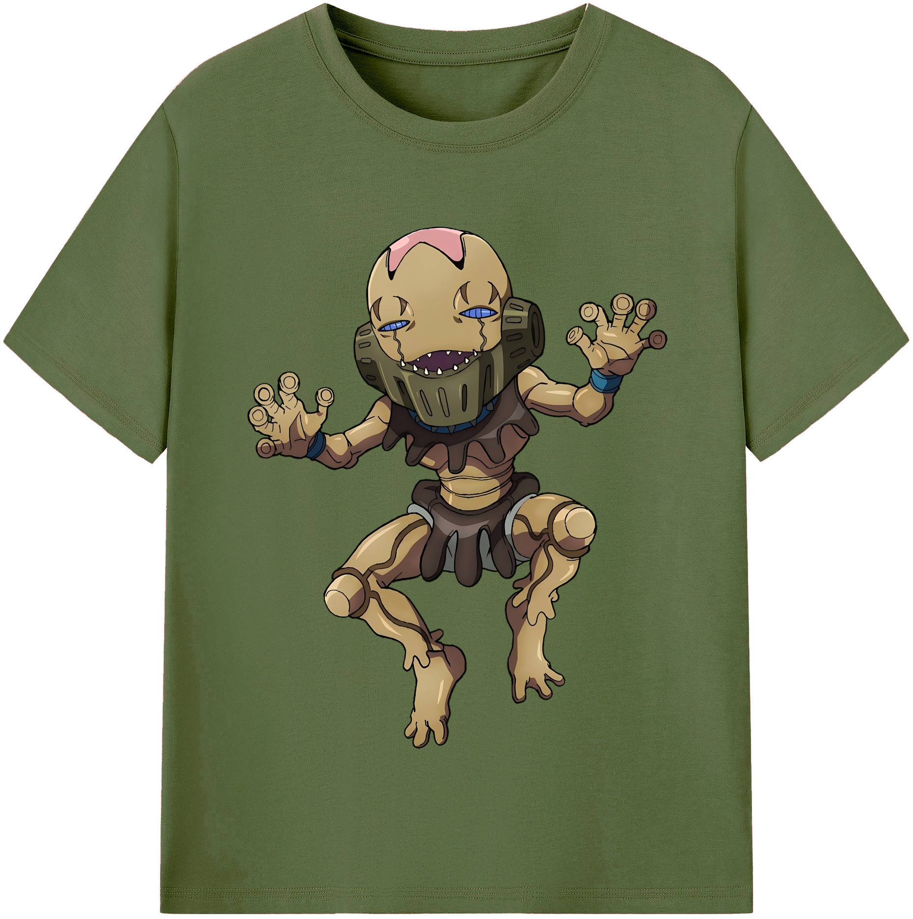 （画像用） ジョジョの奇妙な冒険 JoJo's Bizarre Adventure 綿100％半袖Tシャツ（フロントプリント）